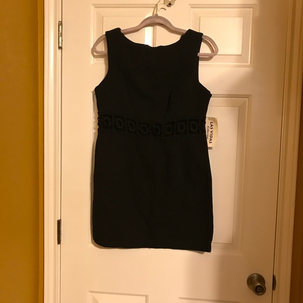 Las Vidas Black Dress NWT